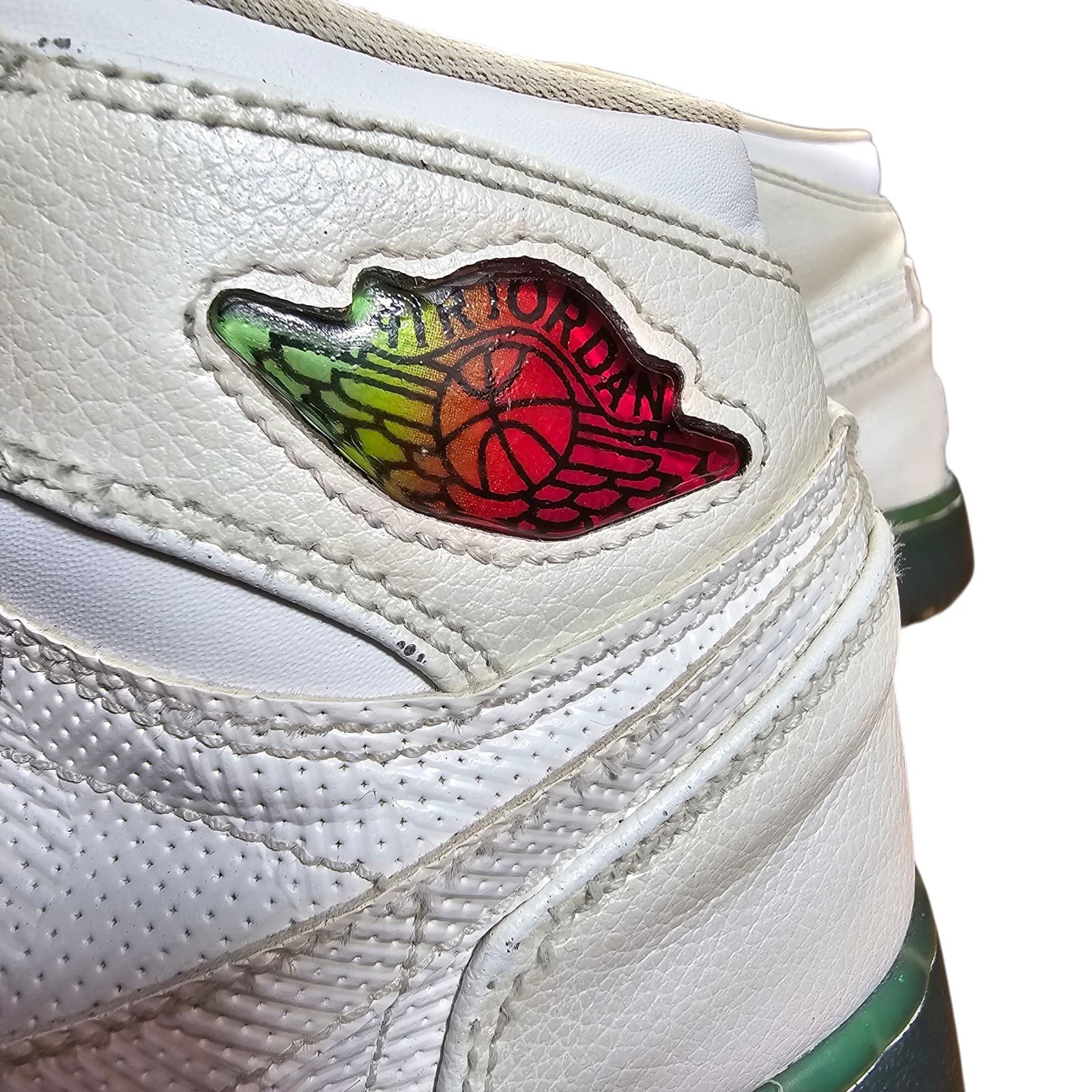 Nike Air Jordan 1 High Premium Gradient Sole Youth High-top Sneakers 5Y - Thumbnail 11