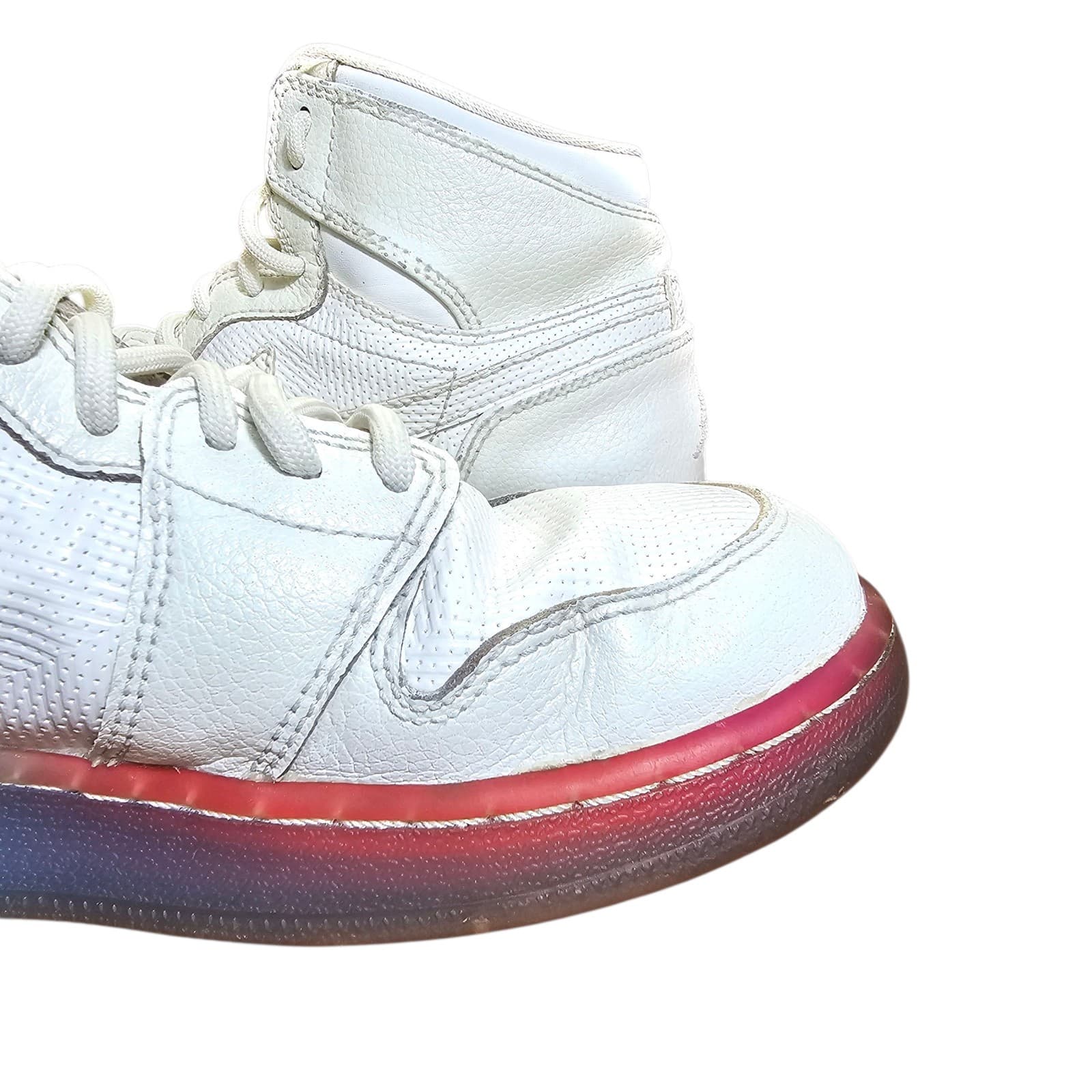 Nike Air Jordan 1 High Premium Gradient Sole Youth High-top Sneakers 5Y - Thumbnail 13