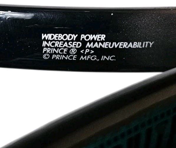 Prince Vintage Tennis Racquet 4-1/2 w Leather Sheath And Head Cover - Thumbnail 7
