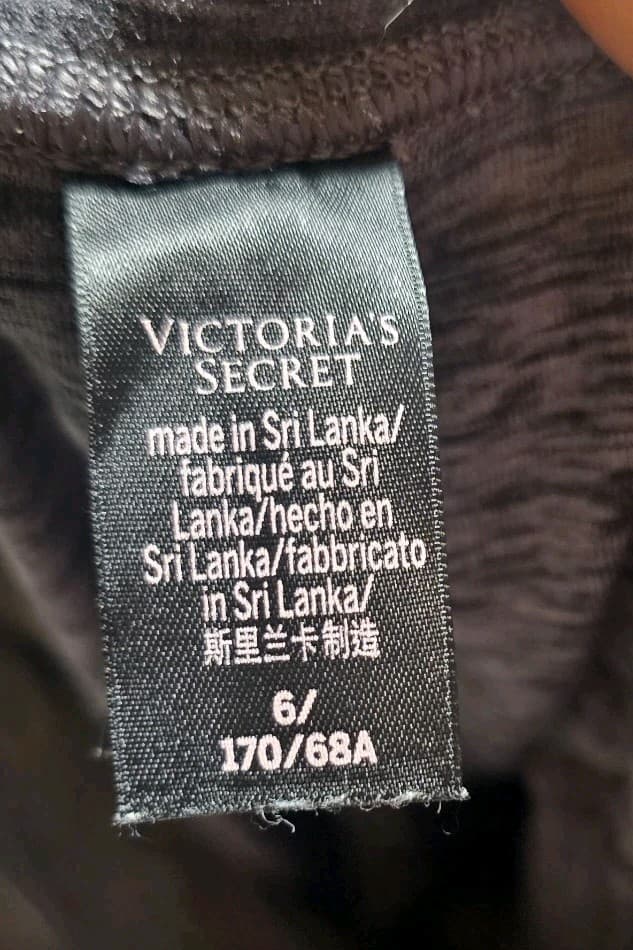 Victoria’s Secret Black/grey Leggings with Pockets Size 6/170/68A RN 54867 - Thumbnail 11