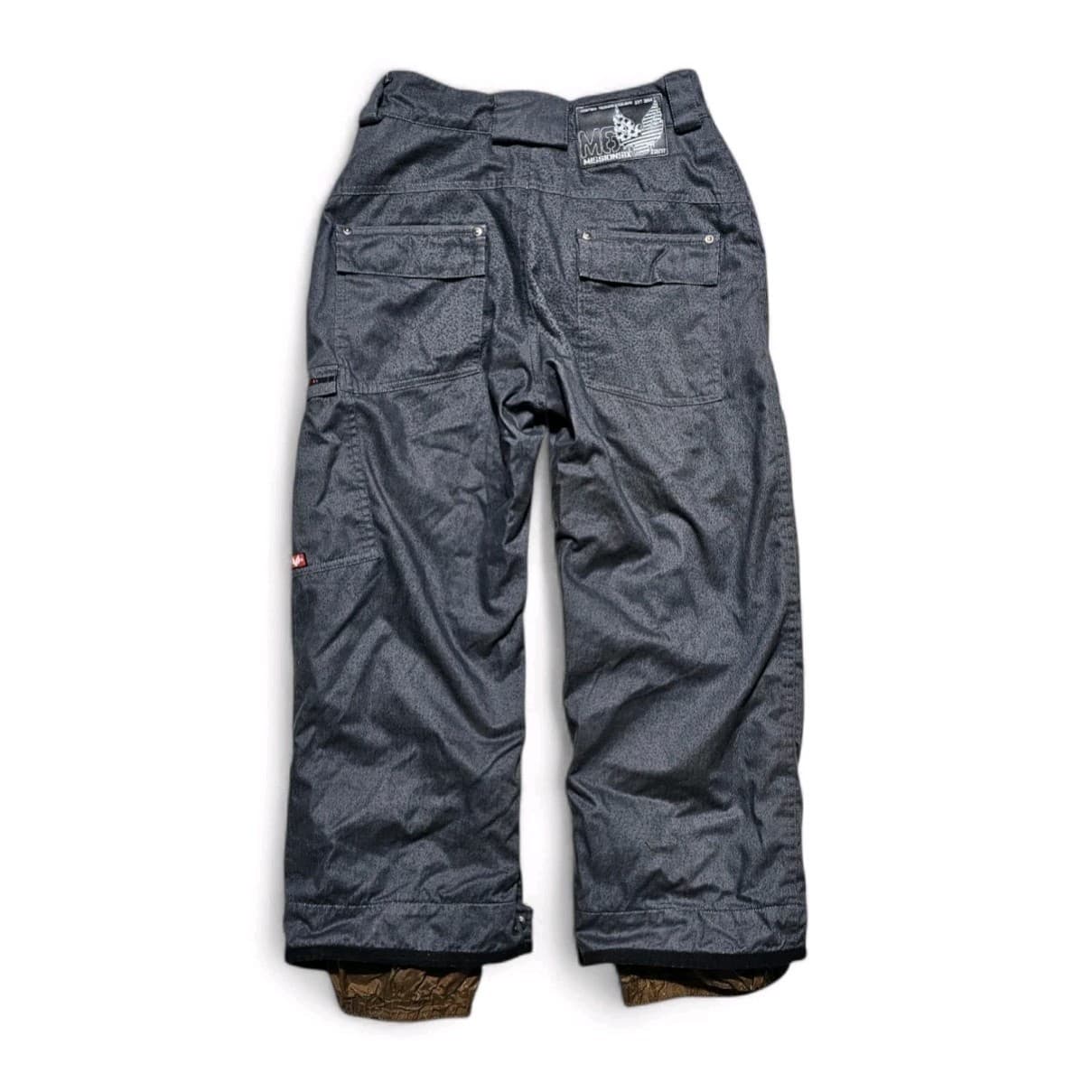 Mission Six M6 Youth Snowboard Pants Size Medium Mesh Lined - Thumbnail 5