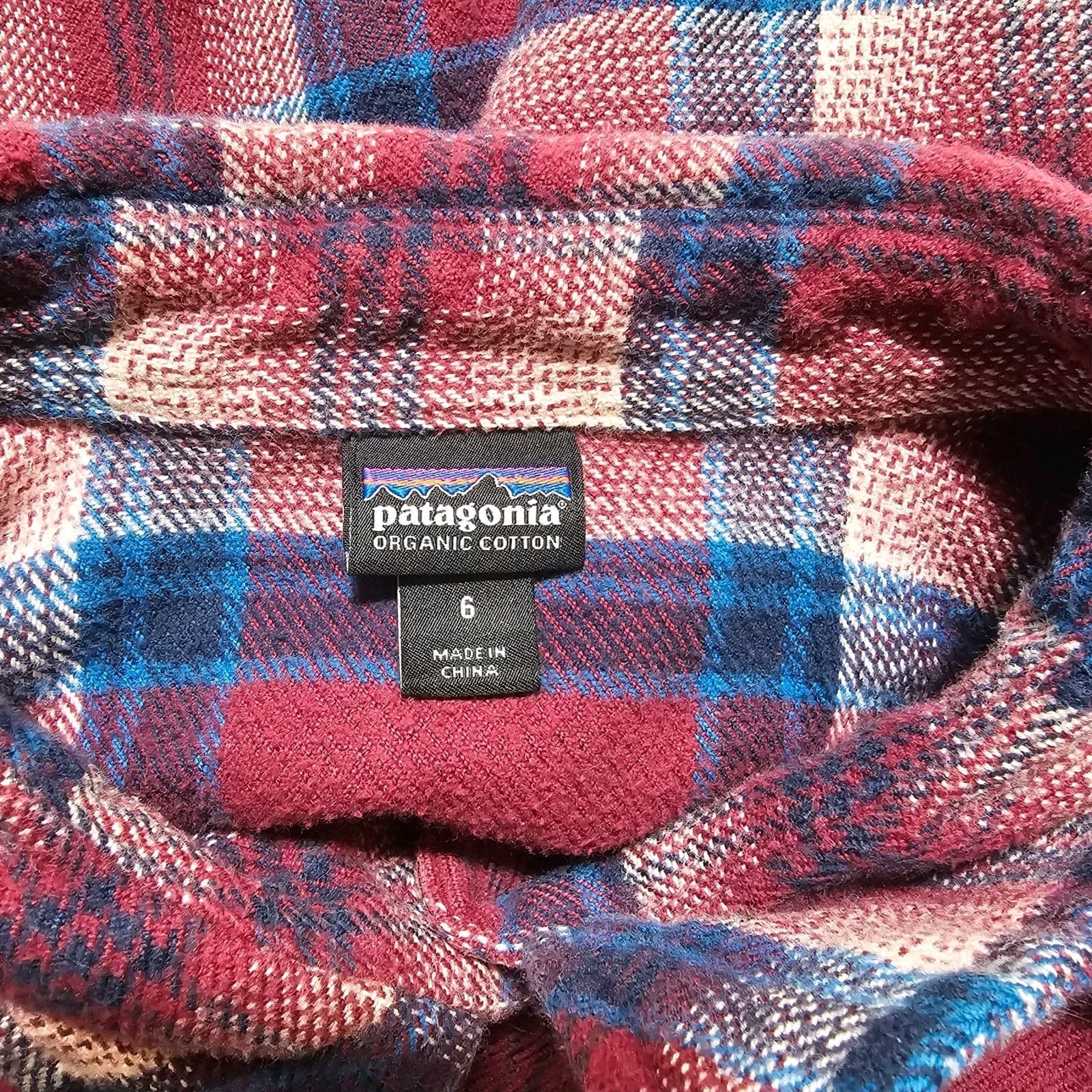 Patagonia Sleevless Flannel Button Down Shirt Womans Size Small - Thumbnail 9