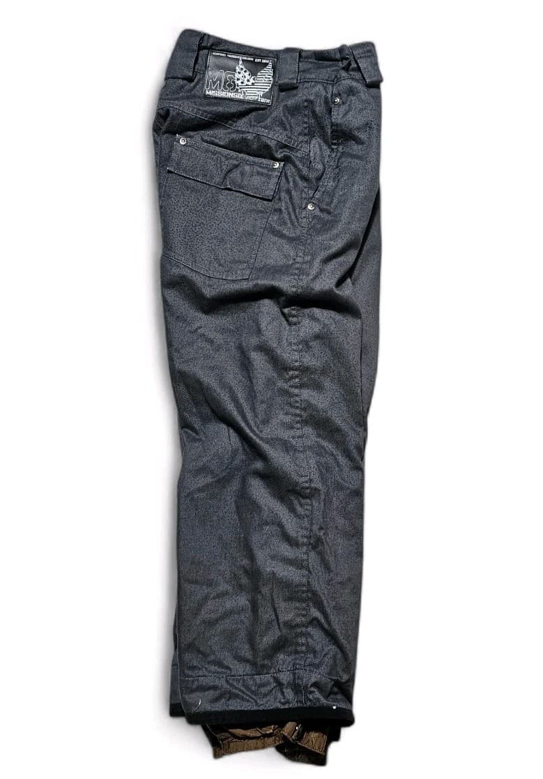 Mission Six M6 Youth Snowboard Pants Size Medium Mesh Lined - Thumbnail 8