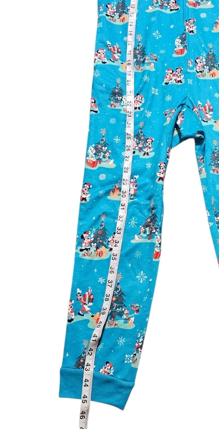 Disney Mickey Mouse and Friends Holiday Hooded Coverall One-Piece Sz 7/8 - Thumbnail 9