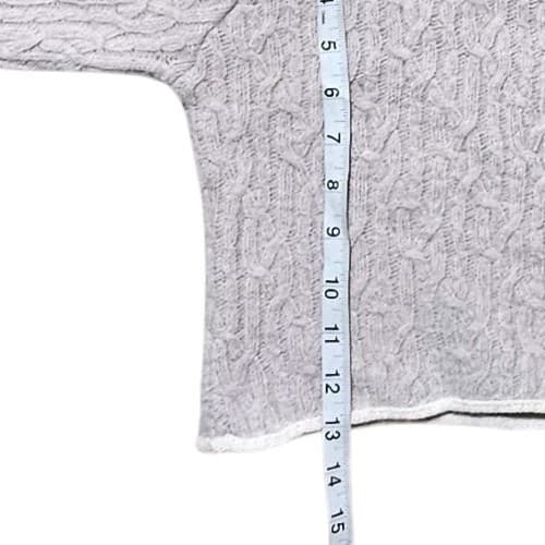 ​DPAM French Vintage Baby Sweater 23M Lambswool Angora Silk Cable Knit Cream... - Thumbnail 9