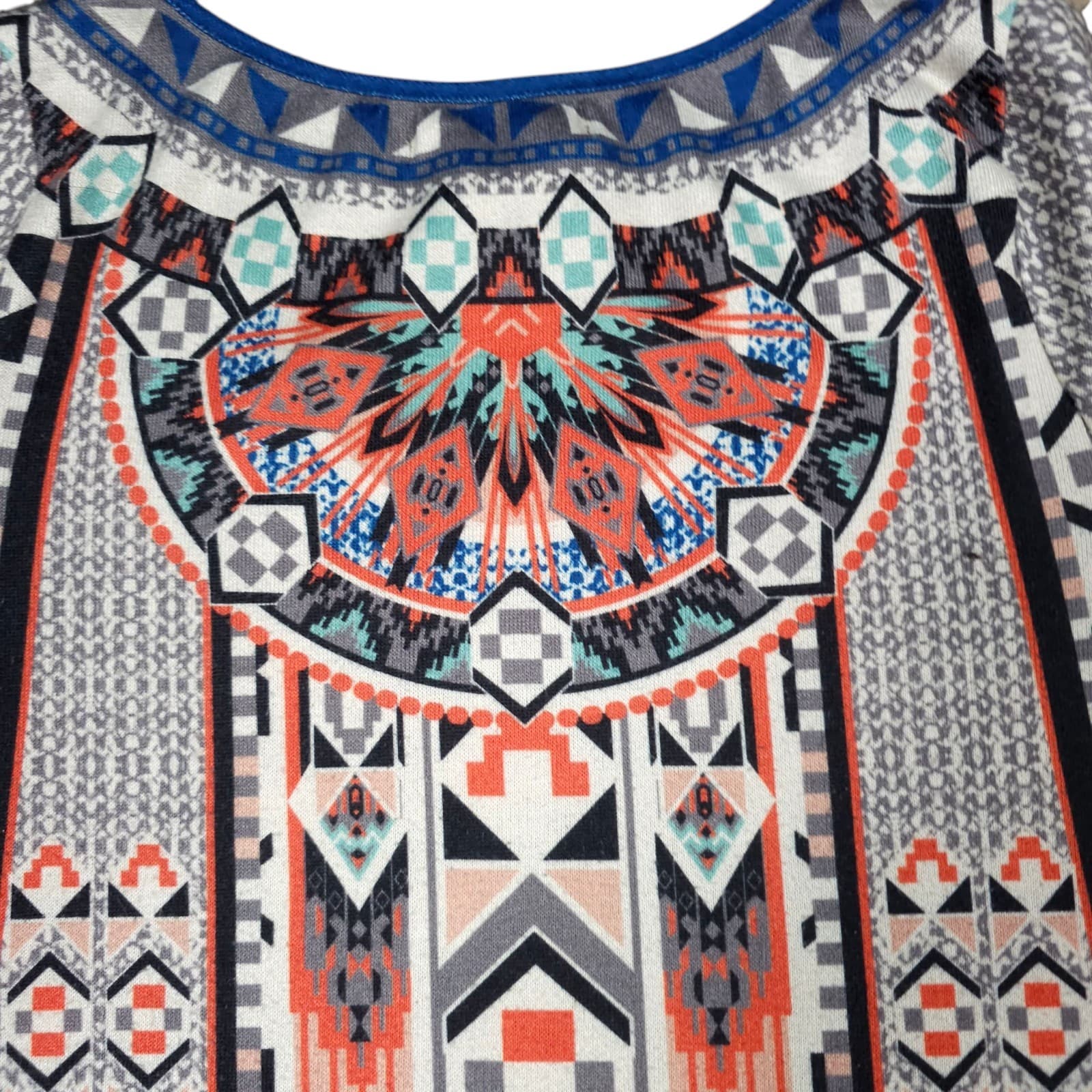 Fl1ying tomato top South Western Pattern Womans Size M - Thumbnail 8