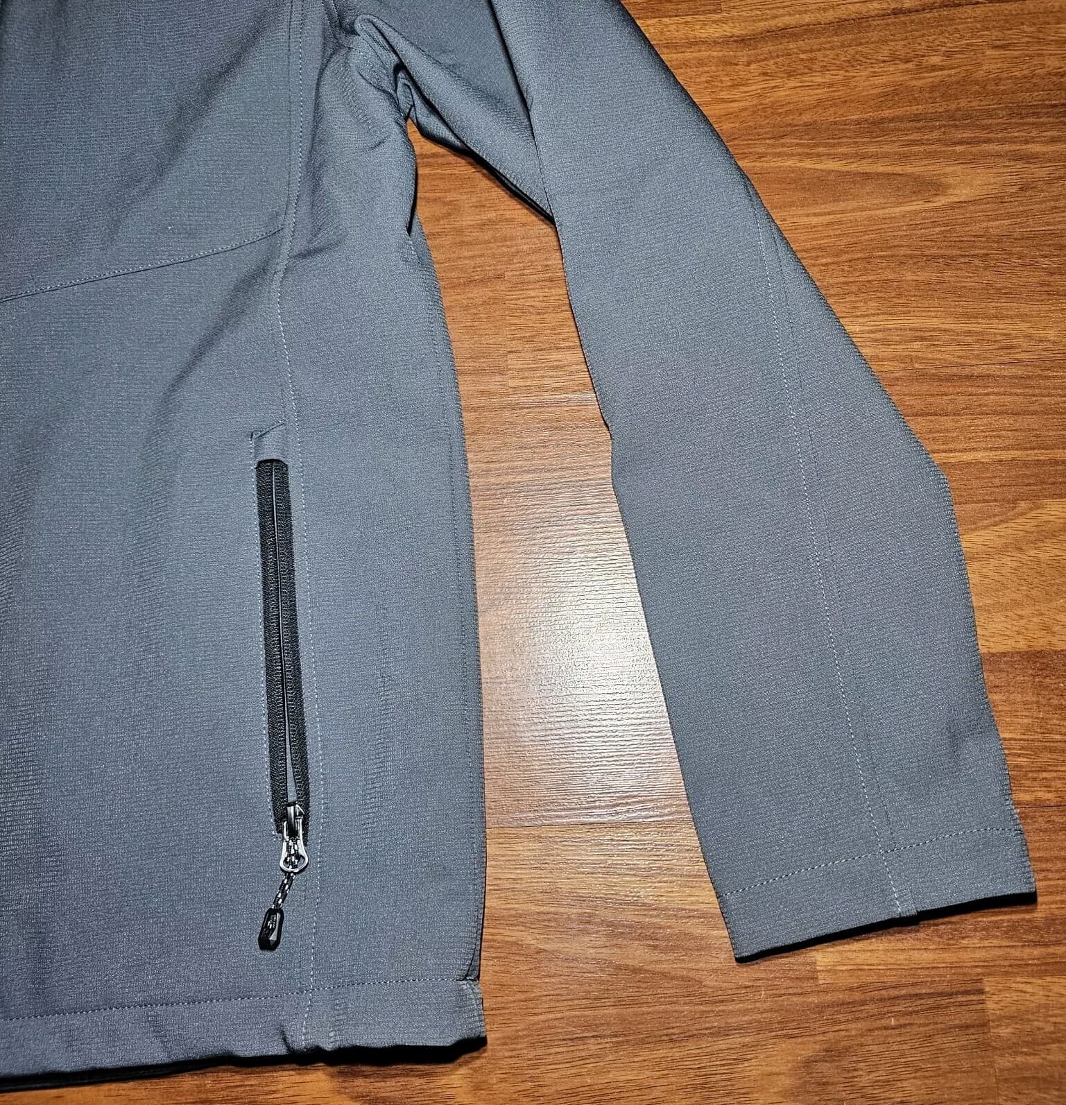 Swiss Tech Men’s Small 34 -36 Grey Full Zip Jacket - Thumbnail 5