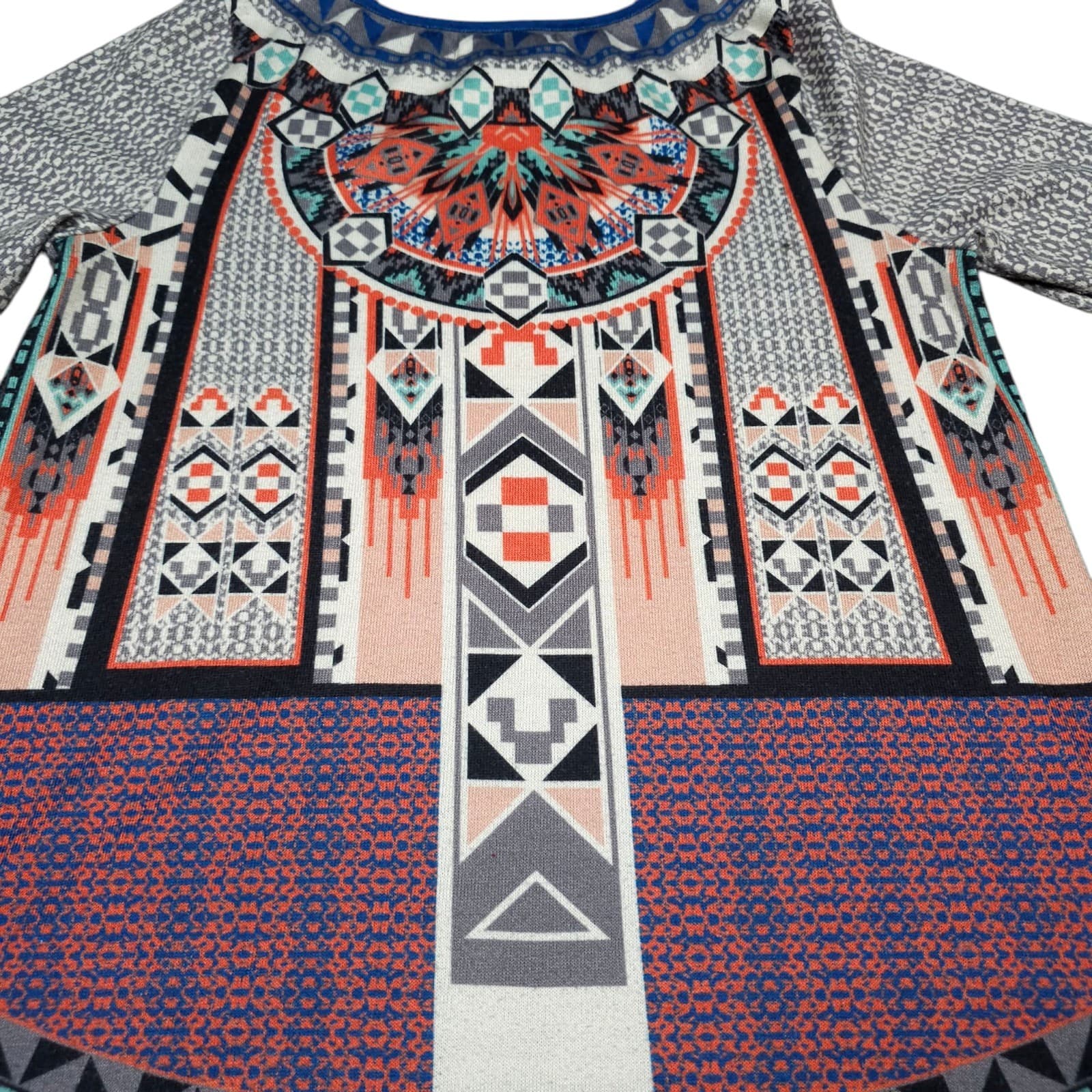 Fl1ying tomato top South Western Pattern Womans Size M - Thumbnail 9
