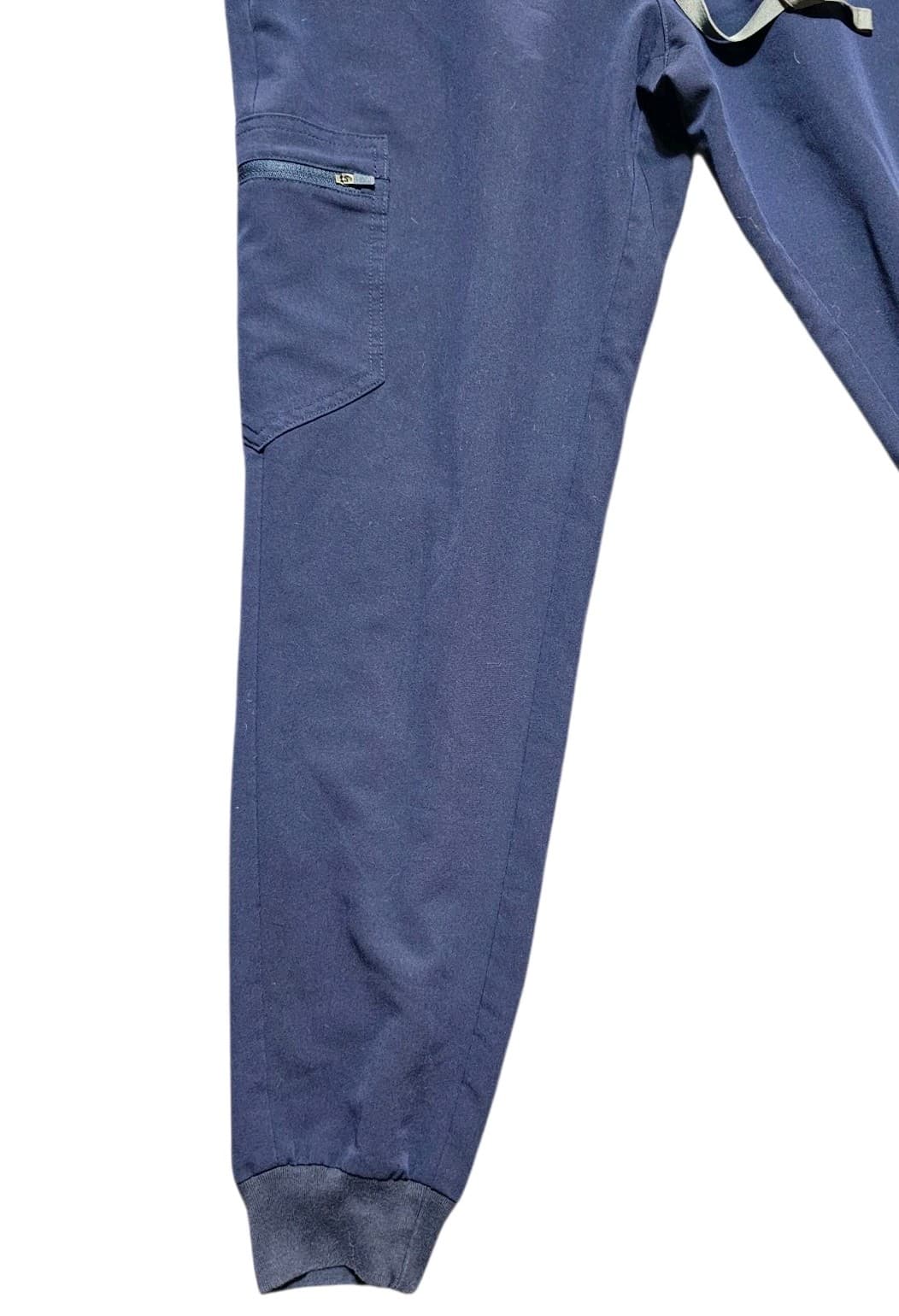 Figs Scrub Pants Womens Medium Blue Zamora Joggers Technical Collection - Thumbnail 4