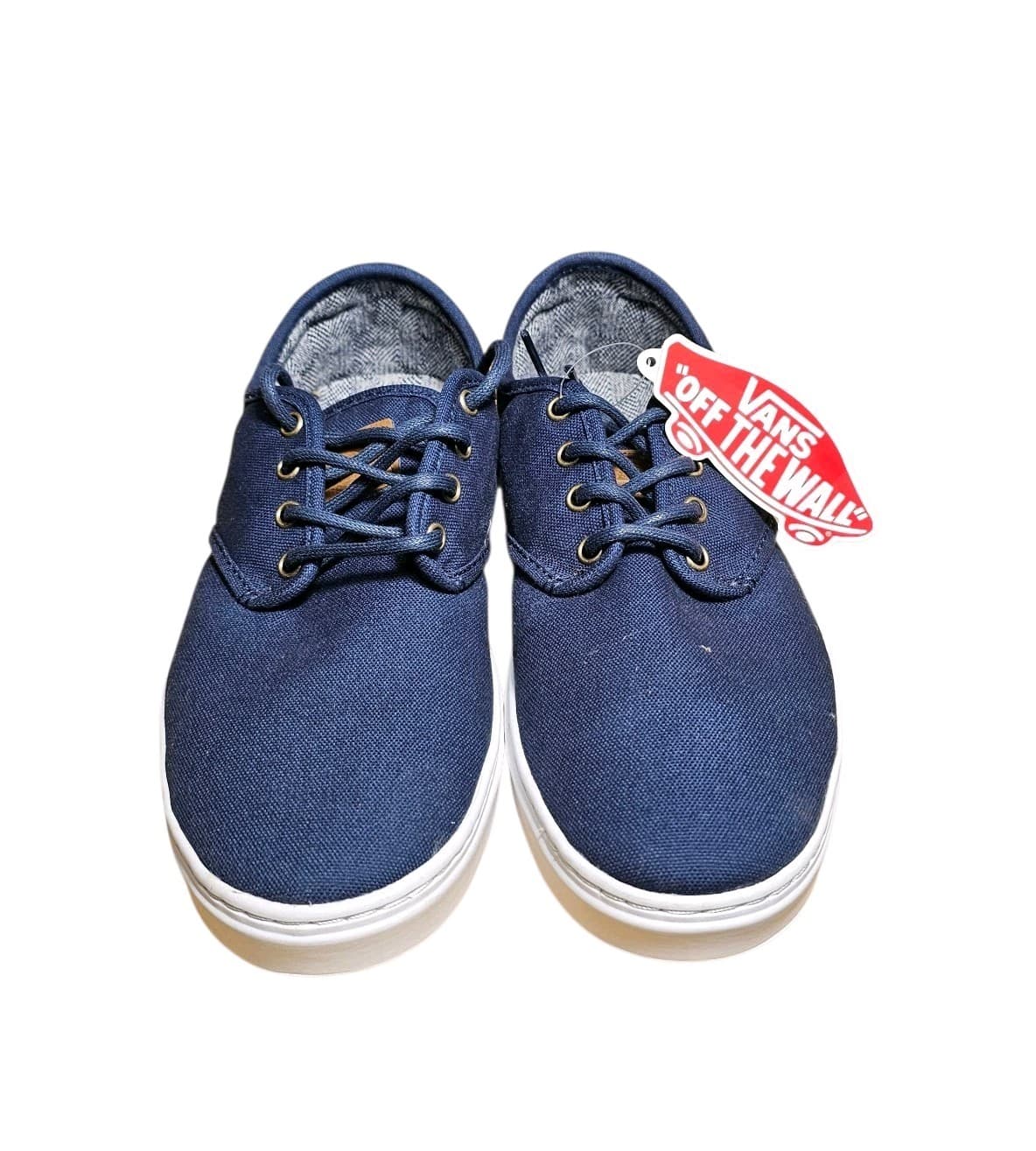 Vans Ludlow Blue Canvas Ultra Cush Mens 6.5 Womans 8.5 New In Box - Thumbnail 5