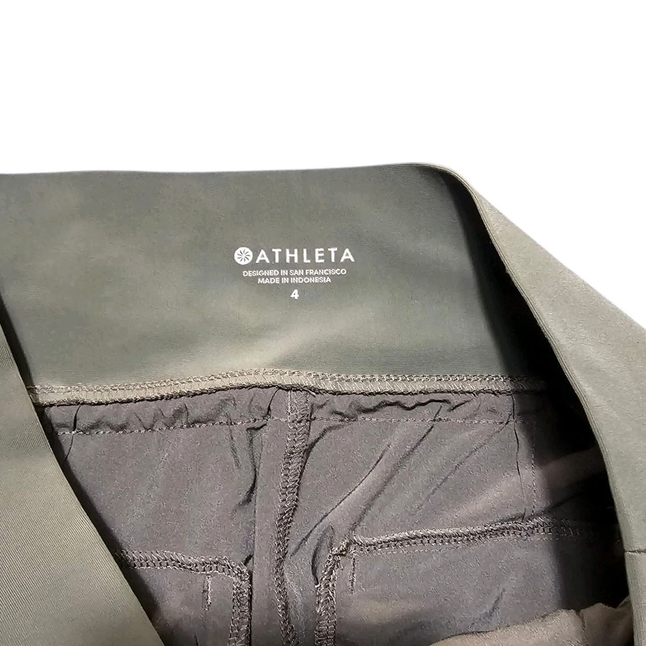 Athleta Sutton Joggers Womens 4 Green Cargo Pockets - Thumbnail 9
