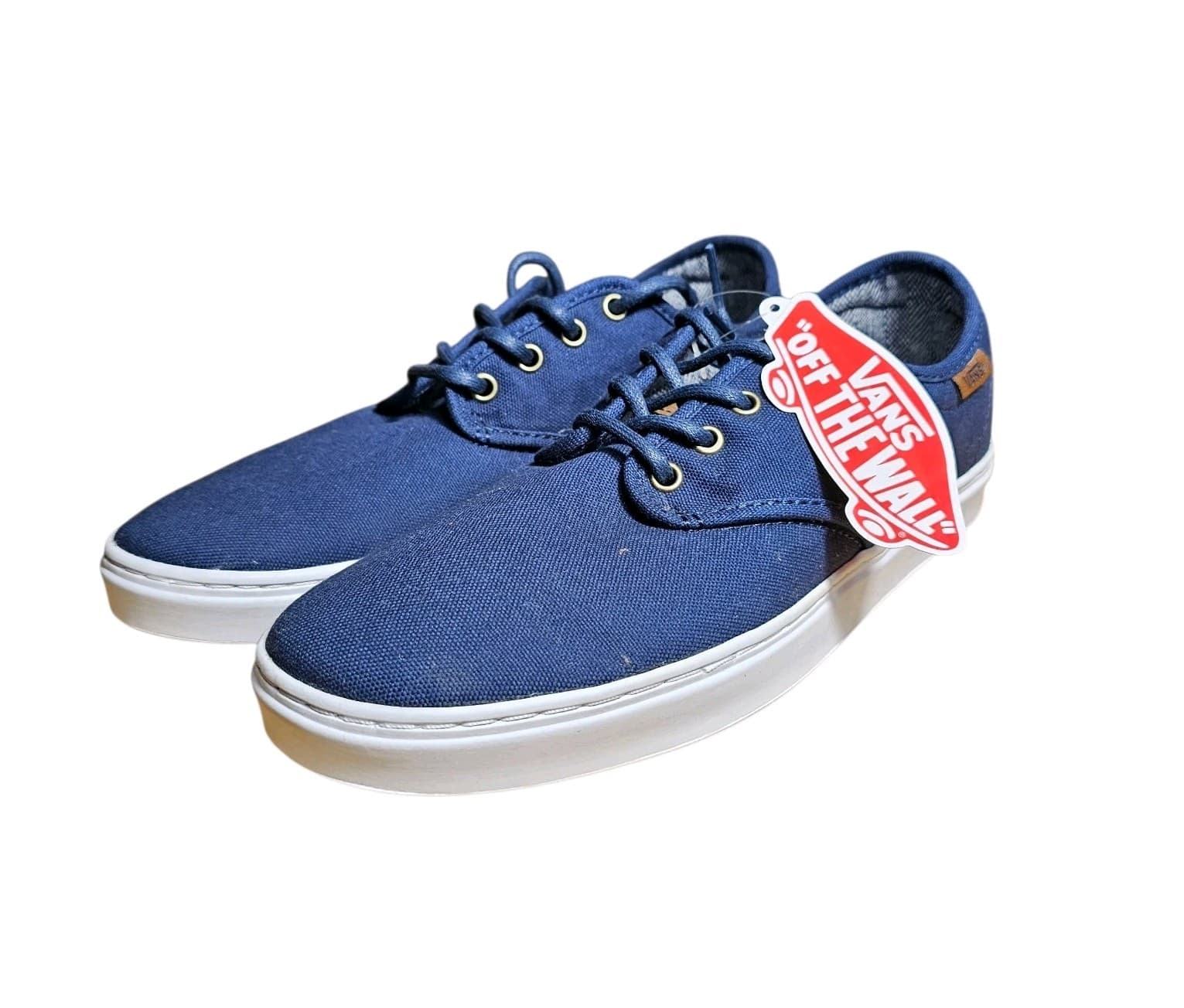 Vans Ludlow Blue Canvas Ultra Cush Mens 6.5 Womans 8.5 New In Box