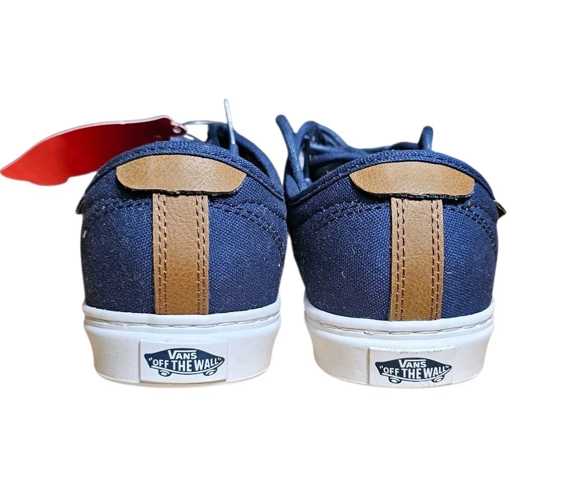 Vans Ludlow Blue Canvas Ultra Cush Mens 6.5 Womans 8.5 New In Box - Thumbnail 4