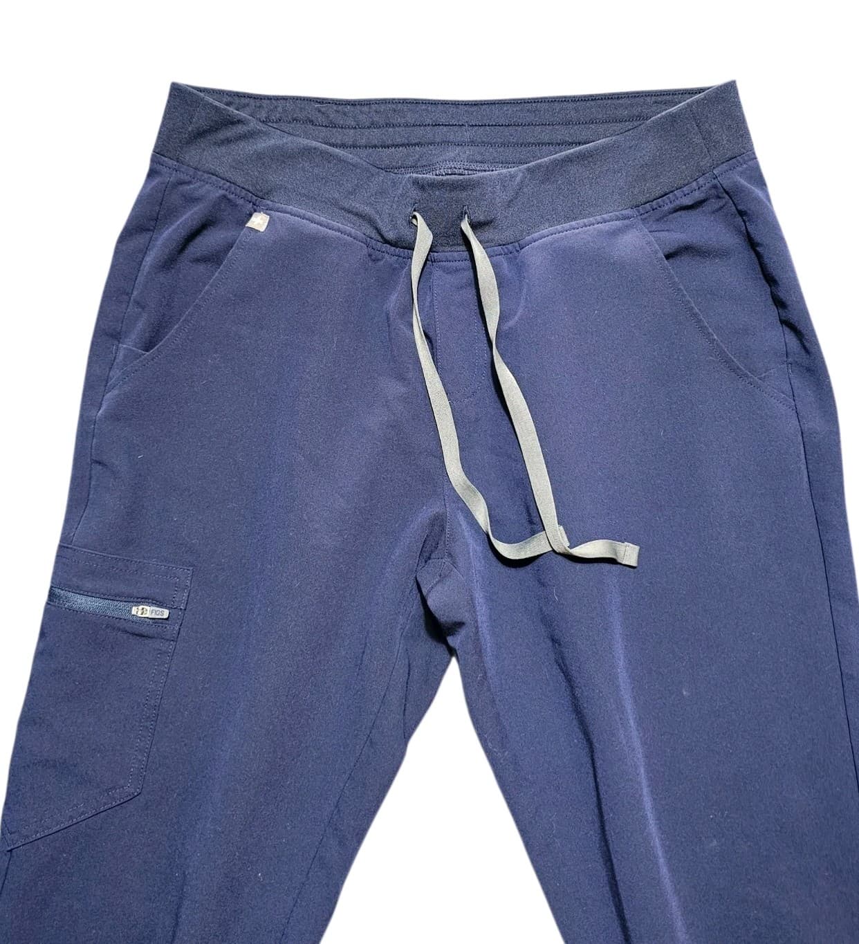 Figs Scrub Pants Womens Medium Blue Zamora Joggers Technical Collection - Thumbnail 3