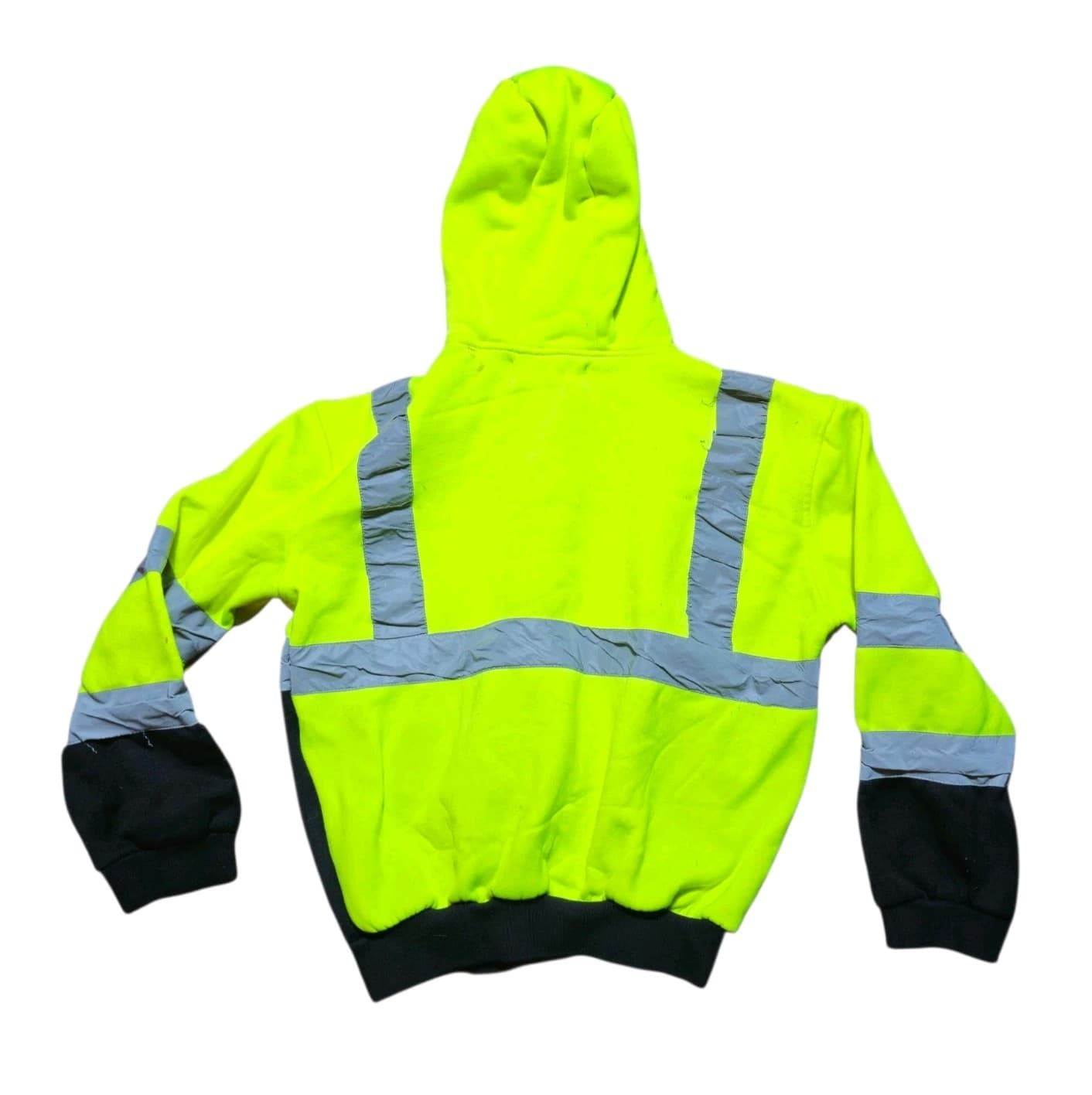 Work Ready ANSI class 3 safety Hoodie Zip Up Hi-vision - Thumbnail 6