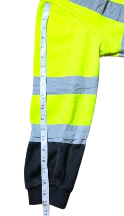 Work Ready ANSI class 3 safety Hoodie Zip Up Hi-vision - Thumbnail 9
