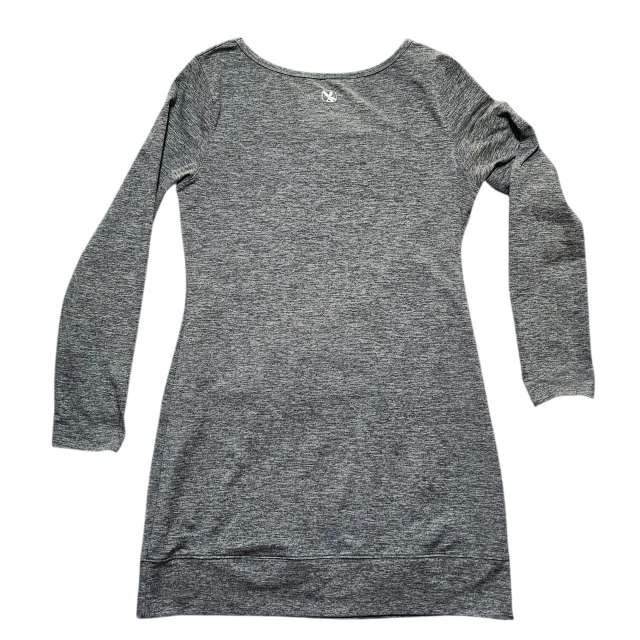 Carve Designs Womans Medium Talora Athletic Long Sleeve Dress Gray - Thumbnail 4