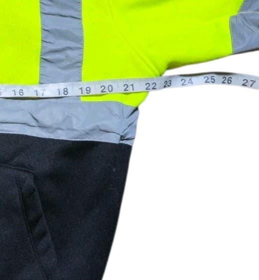 Work Ready ANSI class 3 safety Hoodie Zip Up Hi-vision - Thumbnail 8
