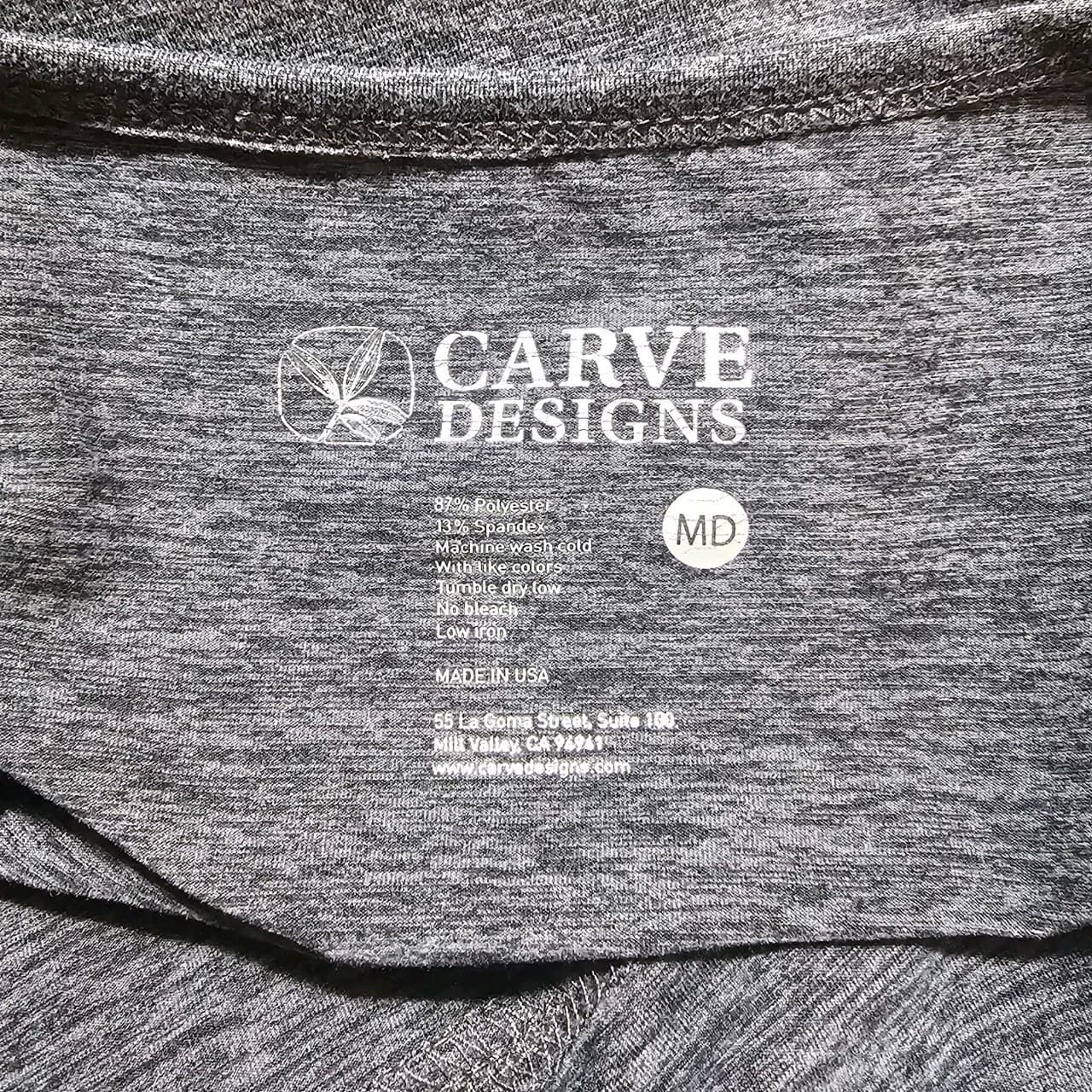 Carve Designs Womans Medium Talora Athletic Long Sleeve Dress Gray - Thumbnail 10