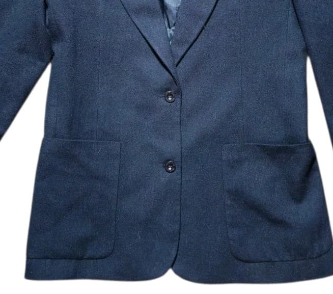 Anine Bing Quinn Blazer Woman's Size Xs Black Wool Blend Oversized Jacket - Thumbnail 4