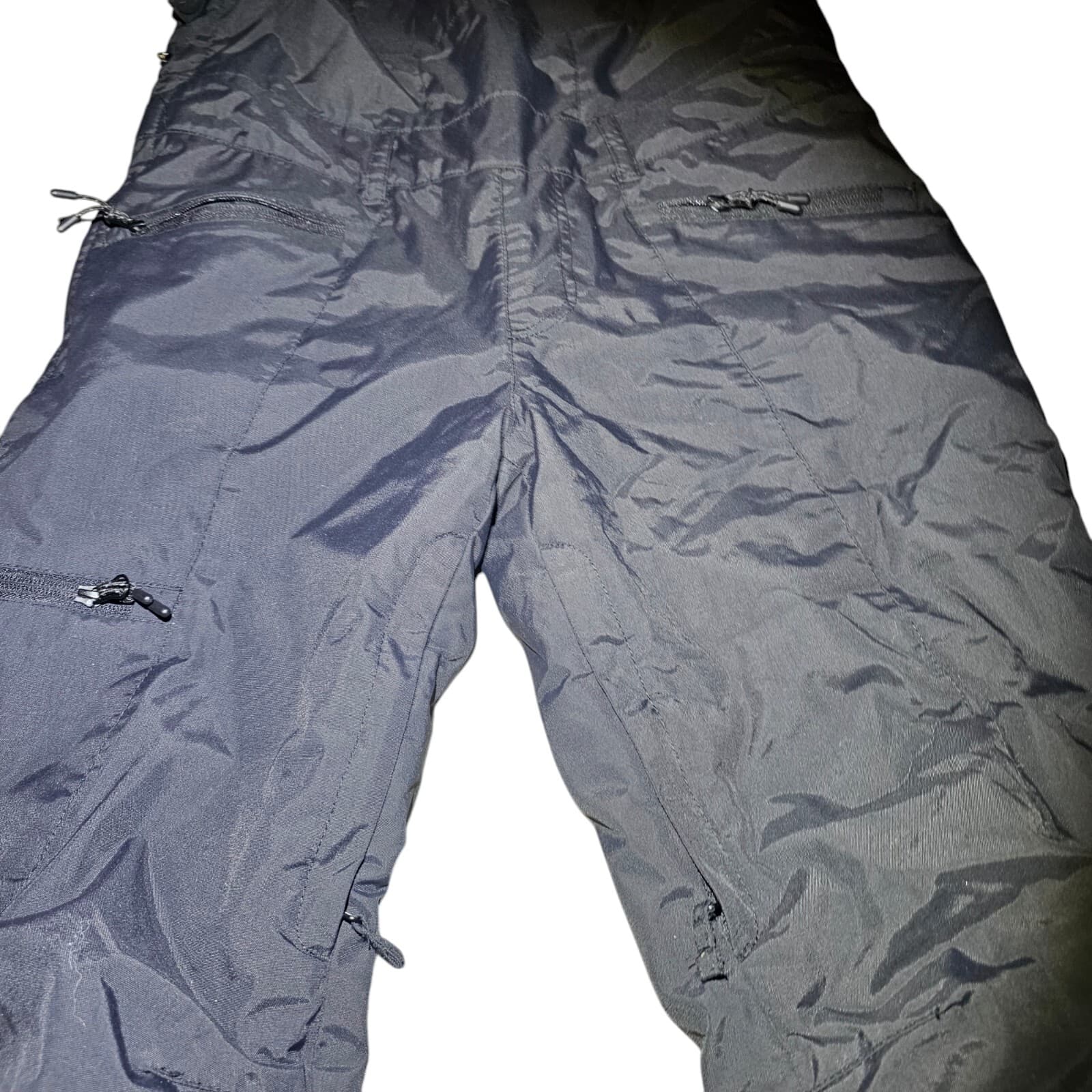 Pulse Black Snow Pants Bibs Size Small - Thumbnail 14