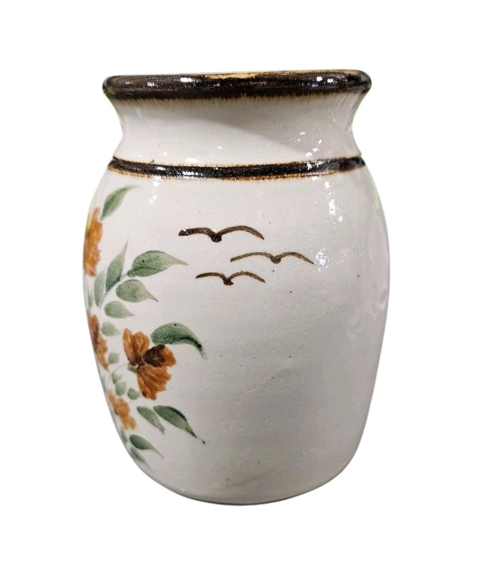 vintage pottery vase handmade - Thumbnail 2