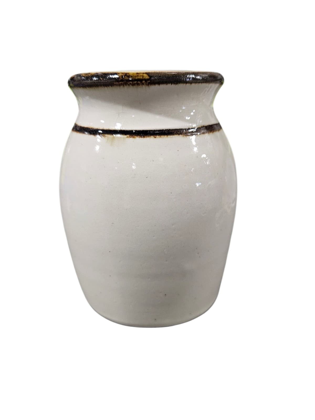 vintage pottery vase handmade - Thumbnail 3