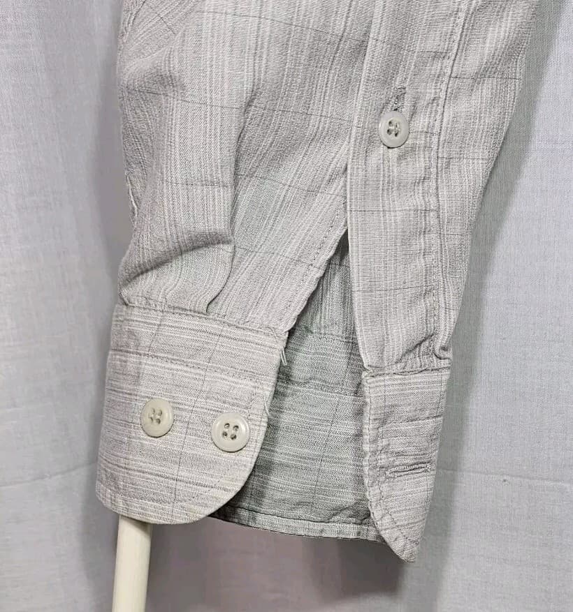 Bachrach Men's Size Medium Button Up Shirt Long Sleeve Sz Med - Thumbnail 6