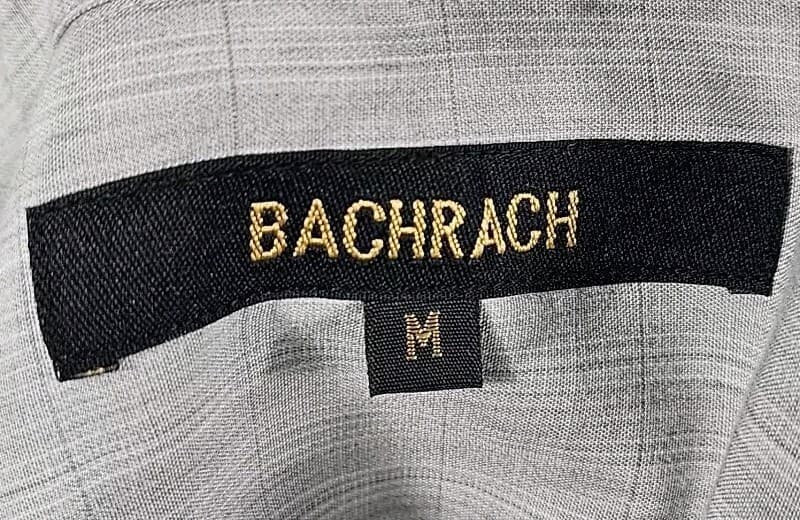 Bachrach Men's Size Medium Button Up Shirt Long Sleeve Sz Med - Thumbnail 8