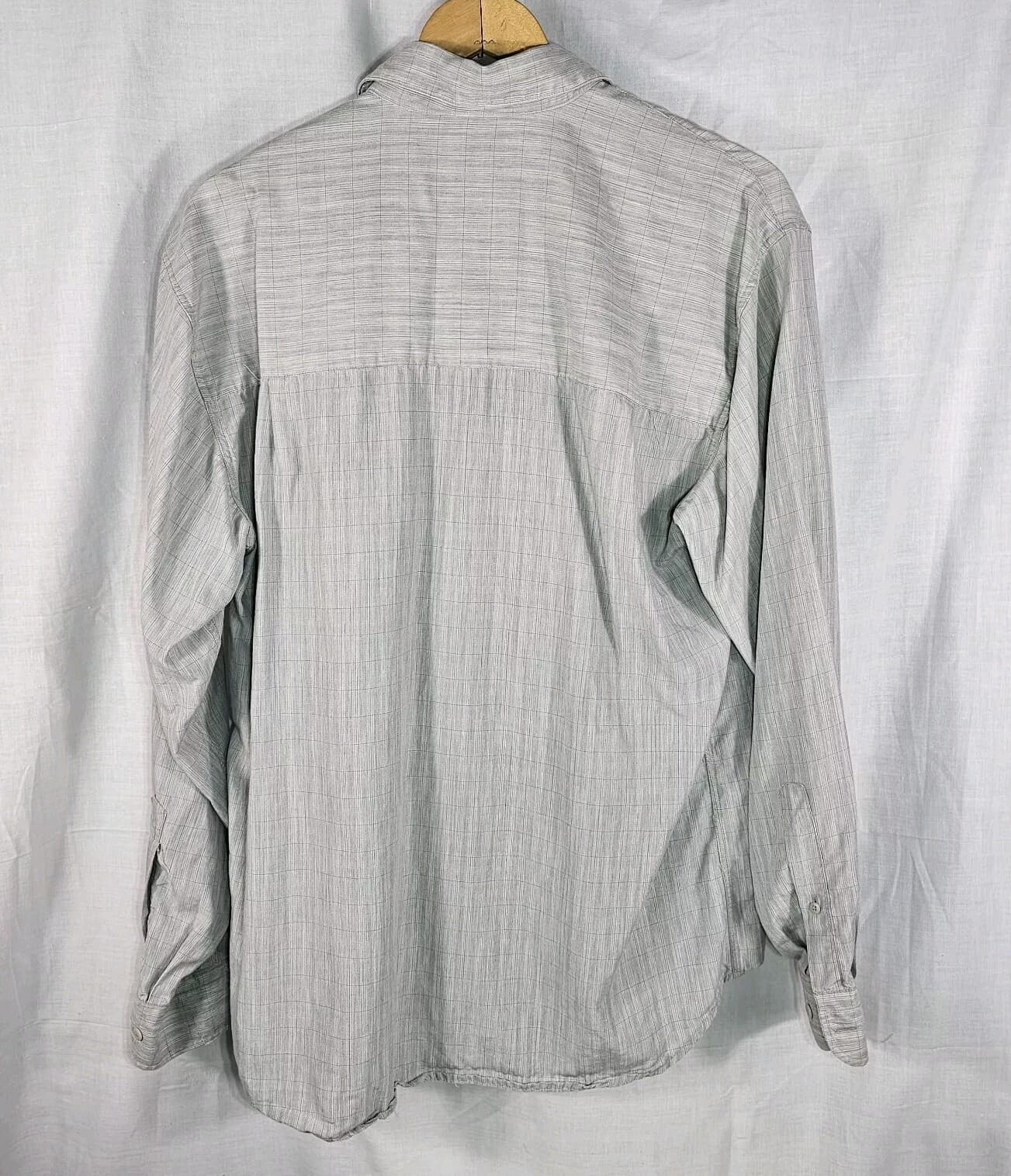 Bachrach Men's Size Medium Button Up Shirt Long Sleeve Sz Med - Thumbnail 7