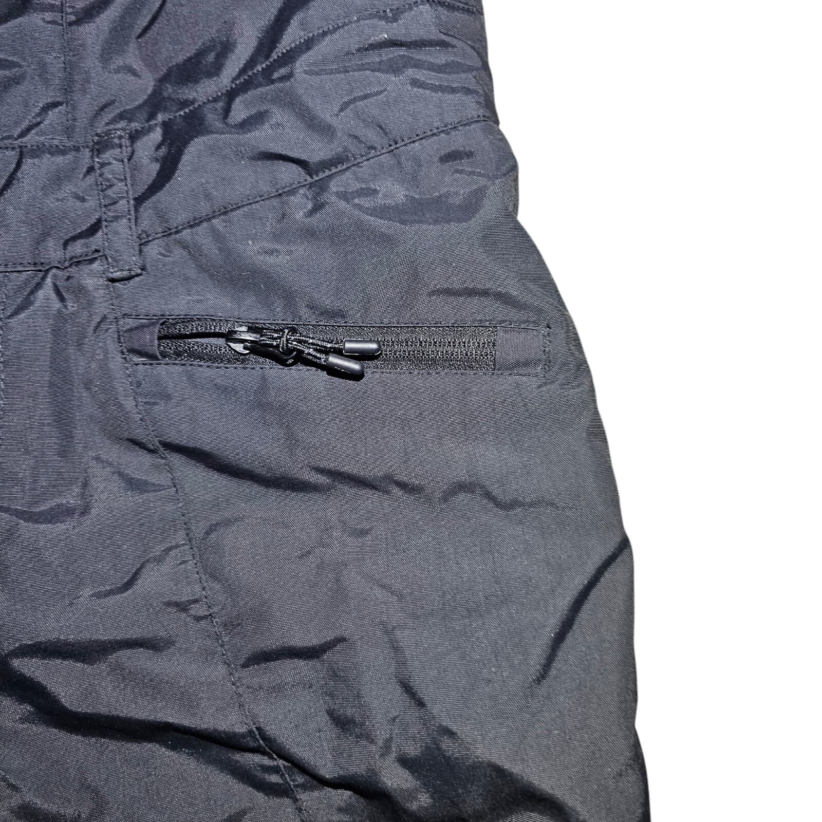 Pulse Black Snow Pants Bibs Size Small - Thumbnail 12