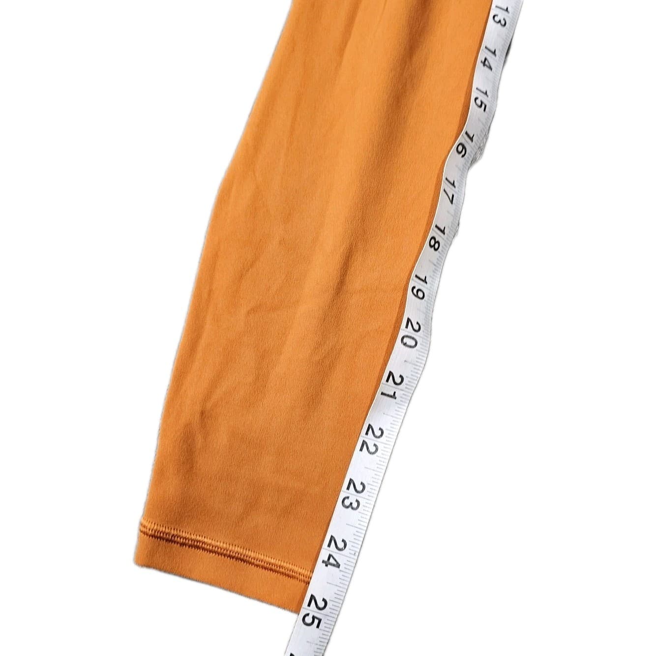 Athleta Salutation Stash Pocket 2 Extra Small Burnt Orange Leggings High Rise - Thumbnail 5