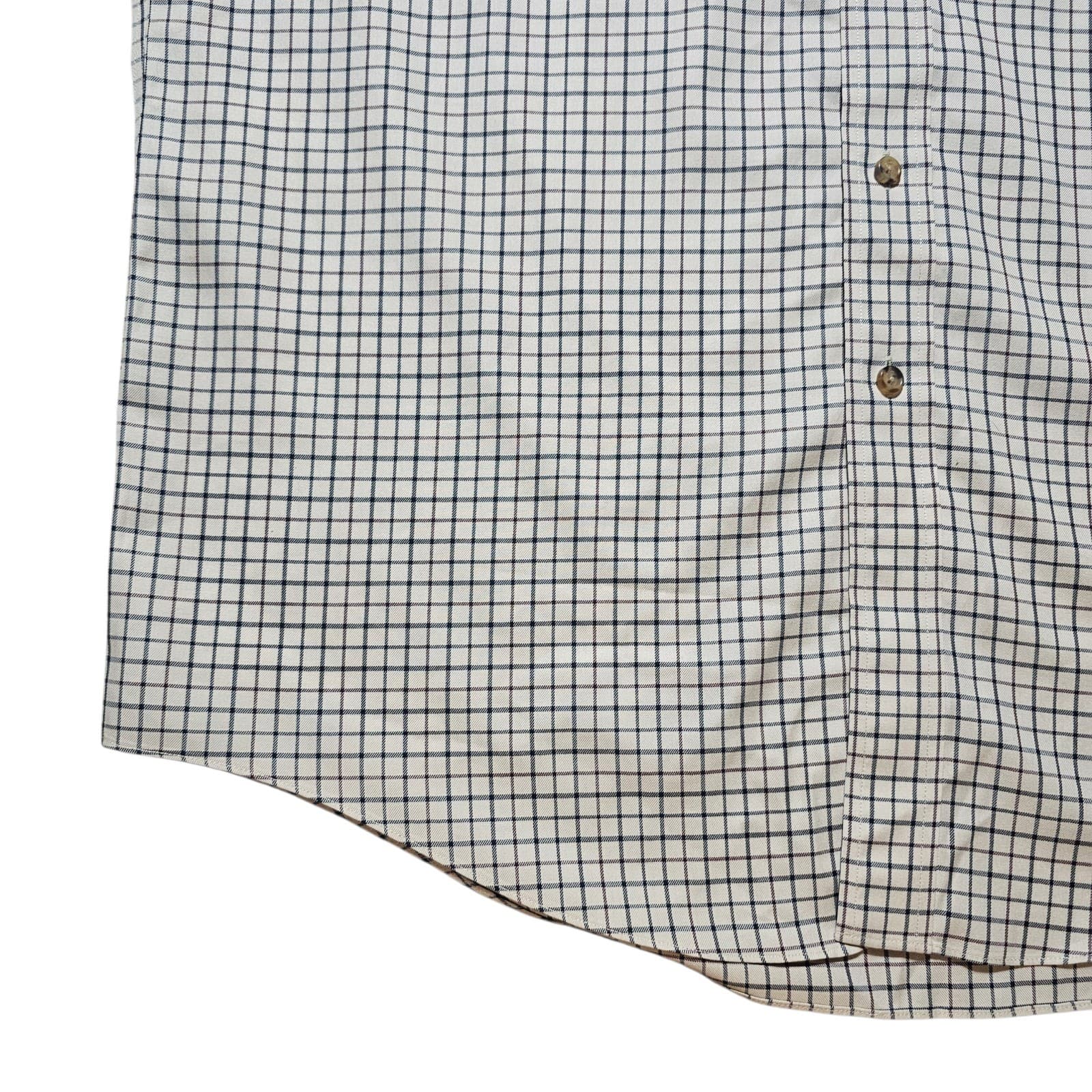 Brooks Brothers Mens Button Up Shirt 100% Cotten Mens Size Large - Thumbnail 7