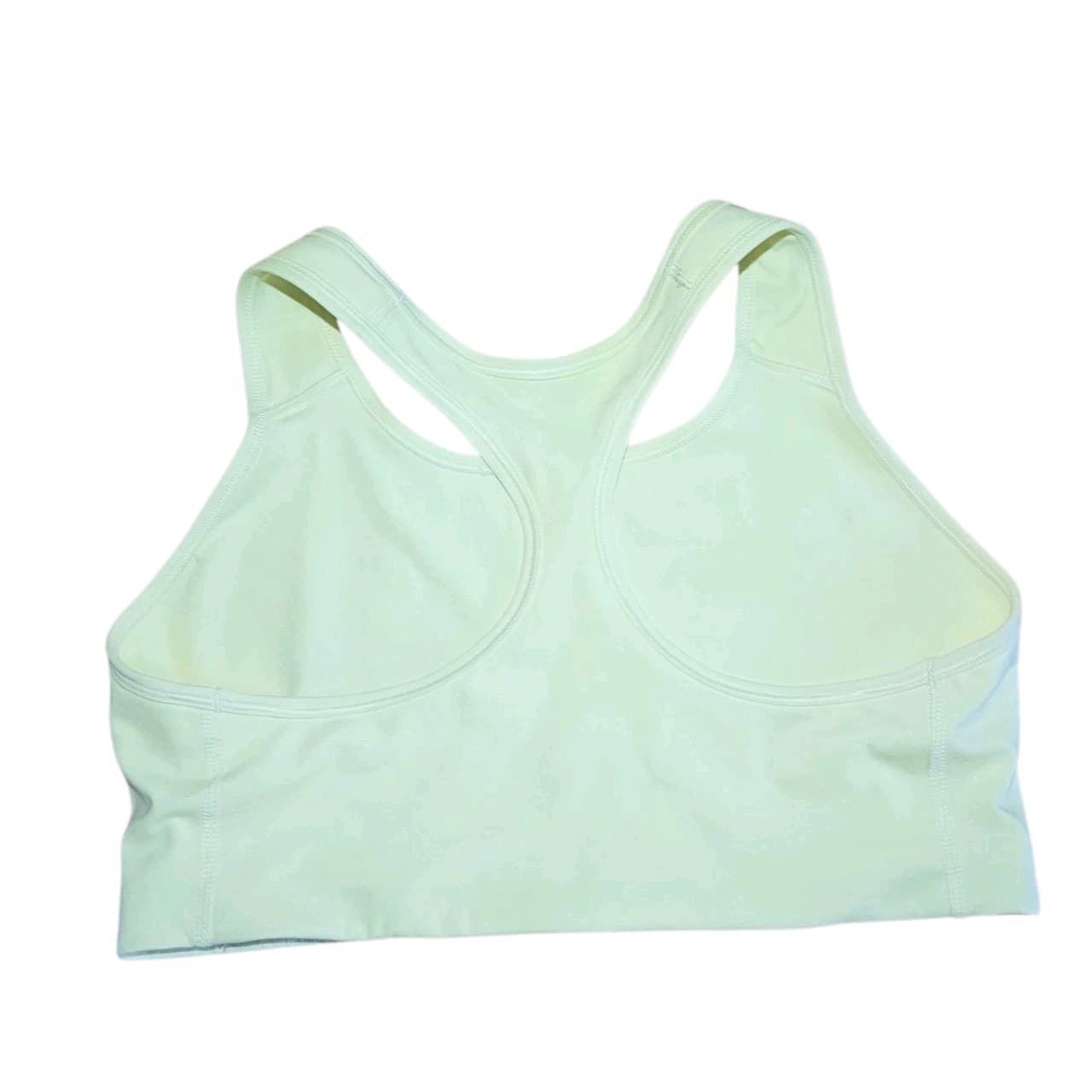 Nike Women's Dri-Fit Sports Bra Neon Yellow Green Sz S - Thumbnail 9