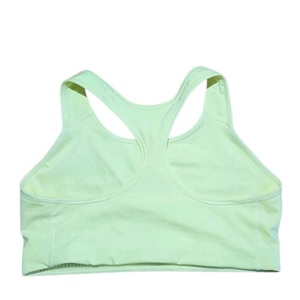 Nike Women's Dri-Fit Sports Bra Neon Yellow Green Sz S - Thumbnail 2