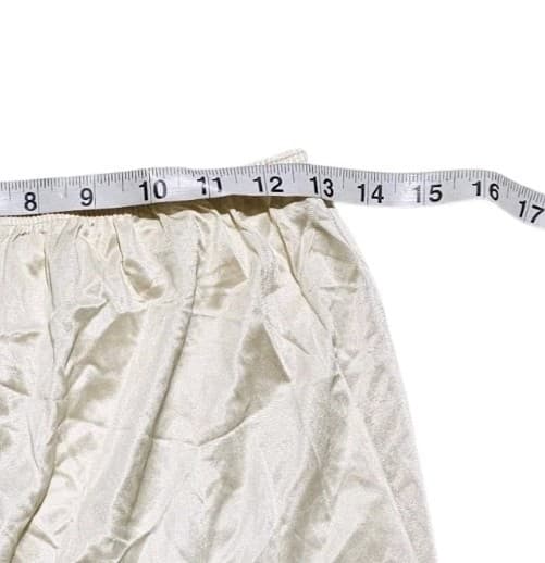 Adonna Vintage white 100% nylon petti pants/bloomers Slip size M - Thumbnail 7