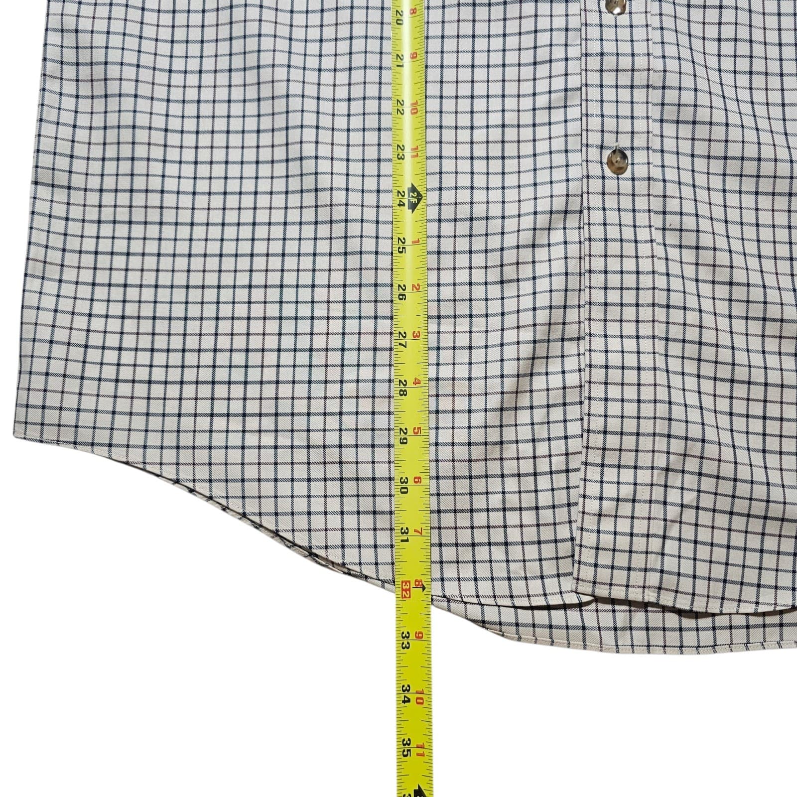 Brooks Brothers Mens Button Up Shirt 100% Cotten Mens Size Large - Thumbnail 9