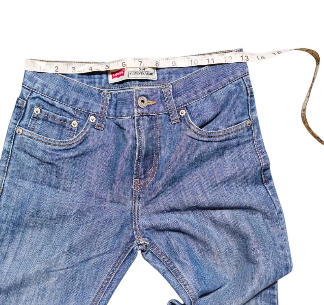 Levis Boys Size 14 Regular 2 Peice Lot 511 And 514 Skinny (2 Pairs Of Jeans) - Thumbnail 8