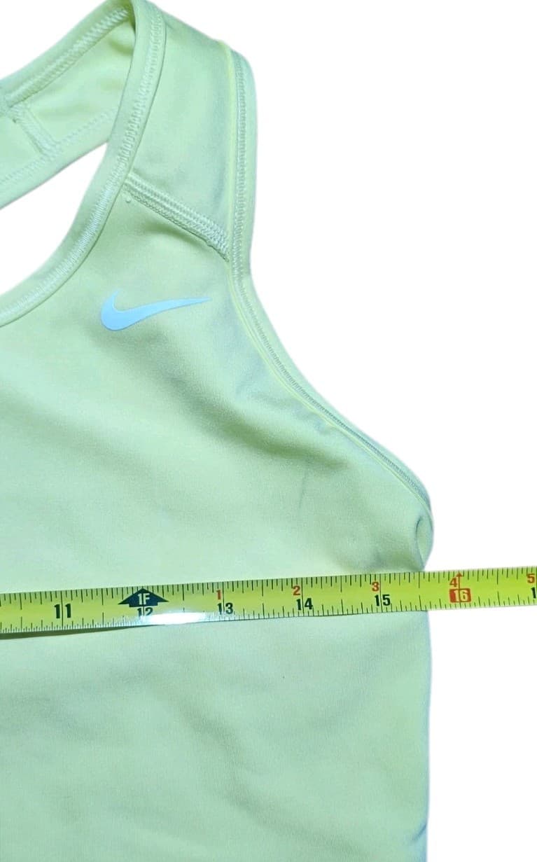 Nike Women's Dri-Fit Sports Bra Neon Yellow Green Sz S - Thumbnail 20