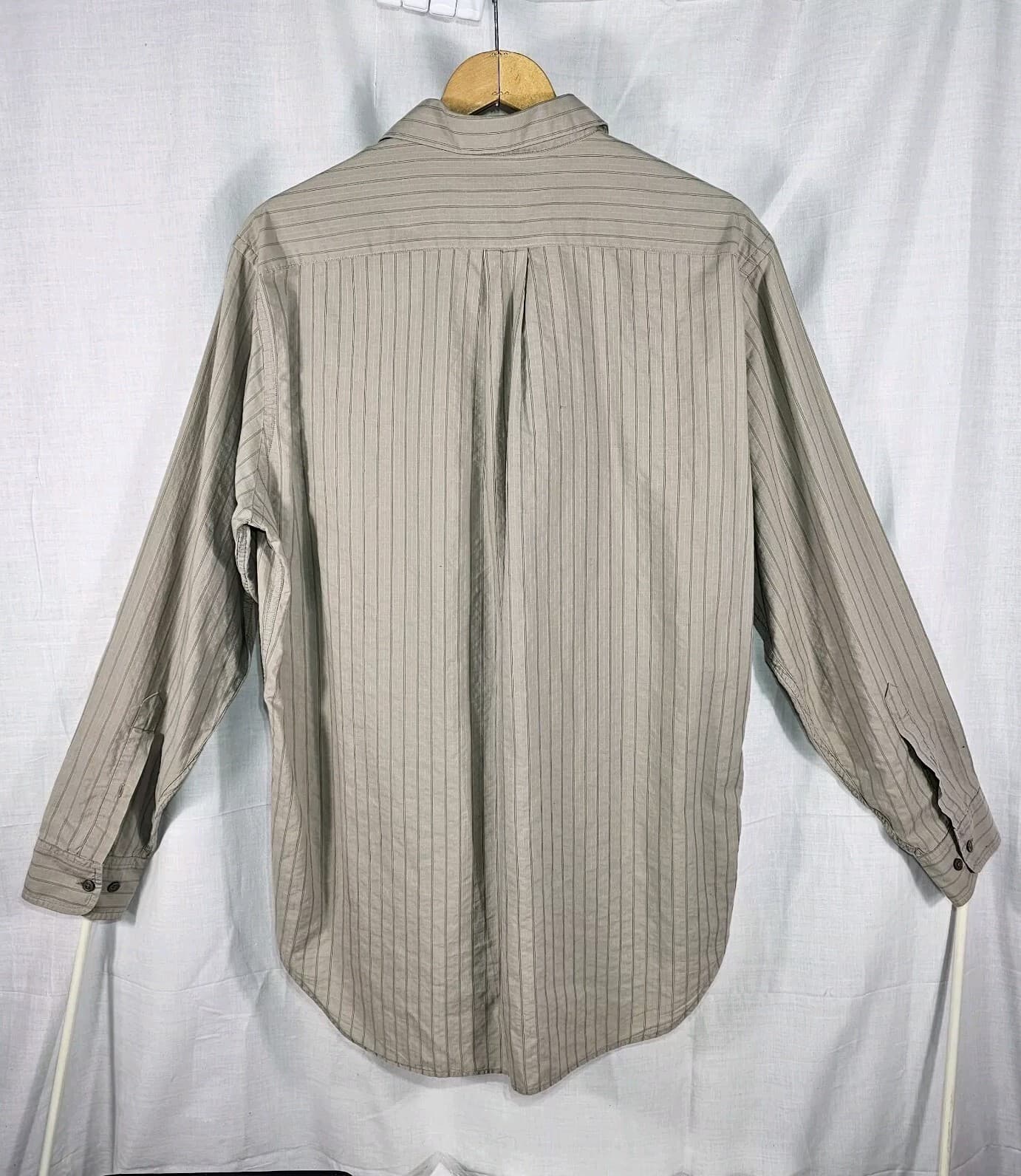 Banana Republic Dress Shirt Mens Medium Button Up Long Sleeve - Thumbnail 13