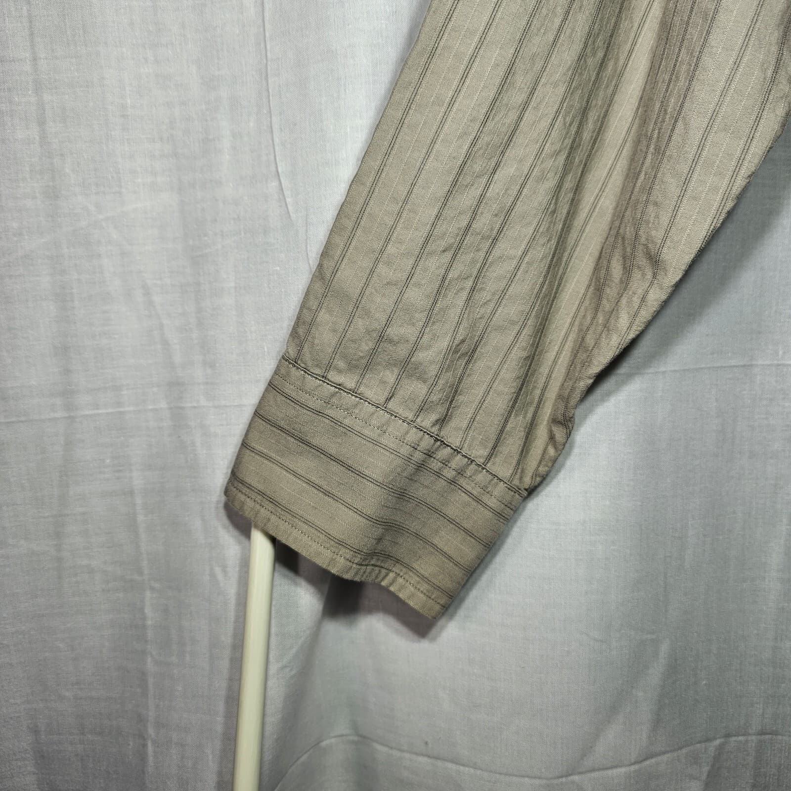 Banana Republic Dress Shirt Mens Medium Button Up Long Sleeve - Thumbnail 8