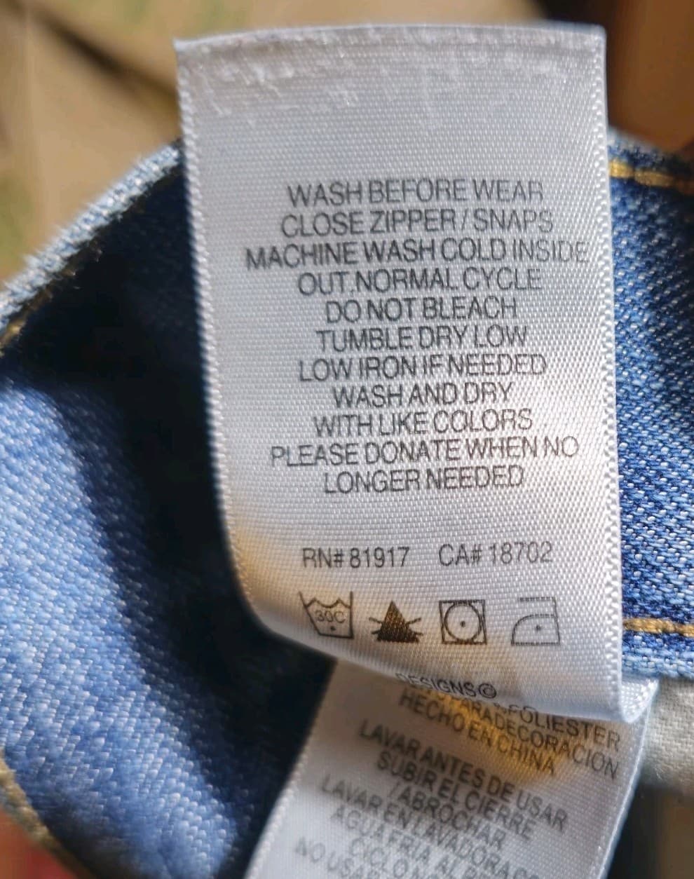Levis Boys Size 14 Regular 2 Peice Lot 511 And 514 Skinny (2 Pairs Of Jeans) - Thumbnail 13