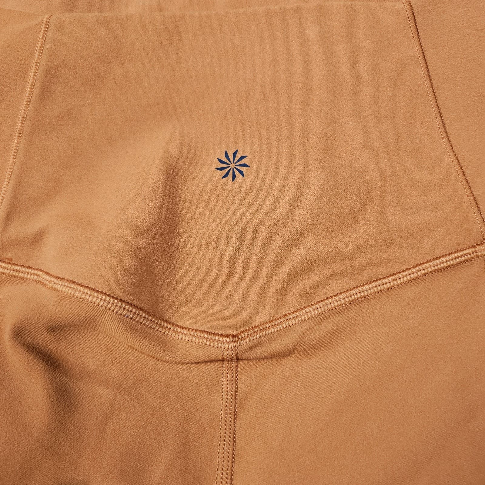 Athleta Salutation Stash Pocket 2 Extra Small Burnt Orange Leggings High Rise - Thumbnail 11