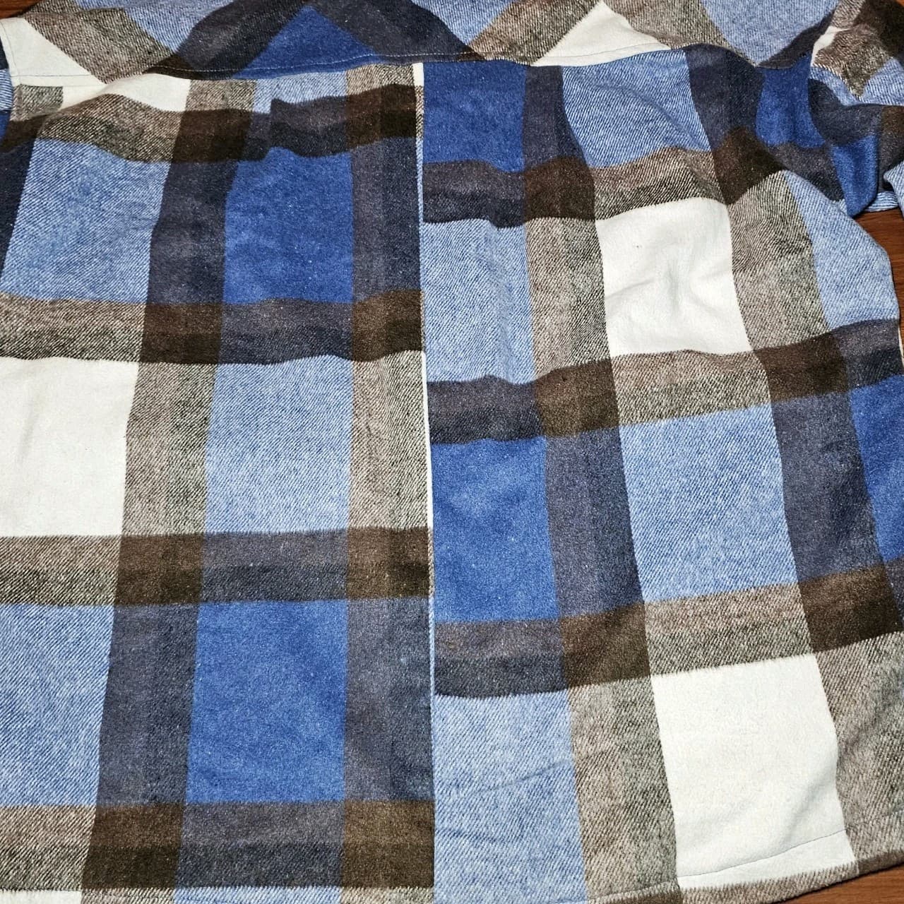 Hyfve Plaid Oversized Jacket Woman's Medium - Thumbnail 10