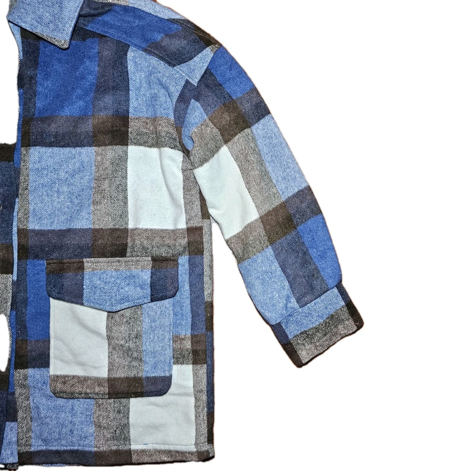 Hyfve Plaid Oversized Jacket Woman's Medium - Thumbnail 4