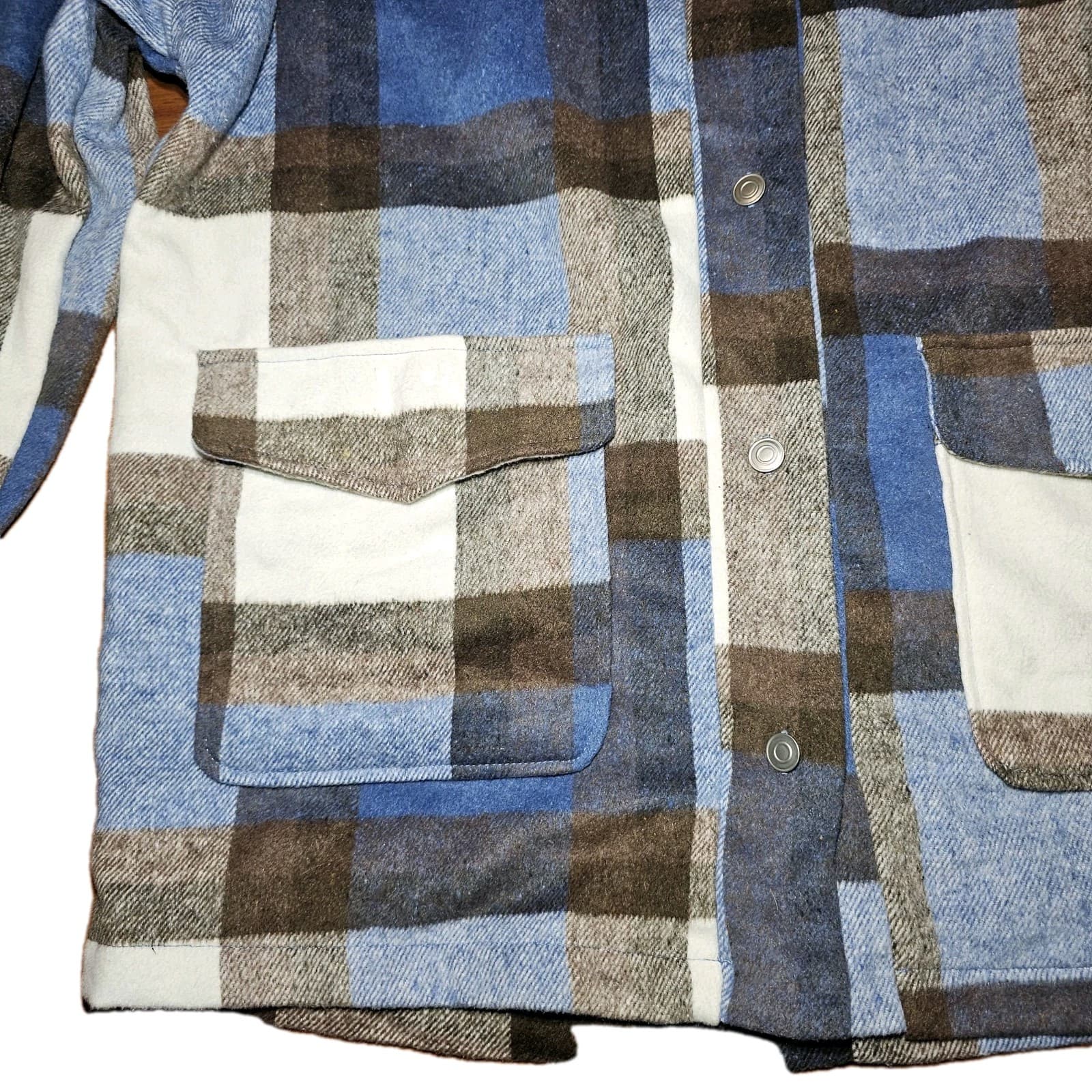 Hyfve Plaid Oversized Jacket Woman's Medium - Thumbnail 3