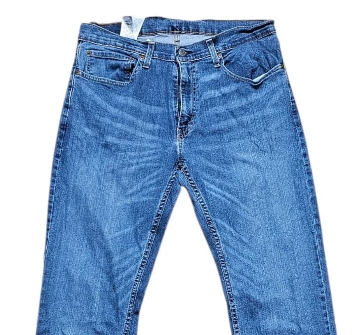 Levis 559 Relaxed Straight Blue Jeans Mens 36x34 Denim - Thumbnail 5