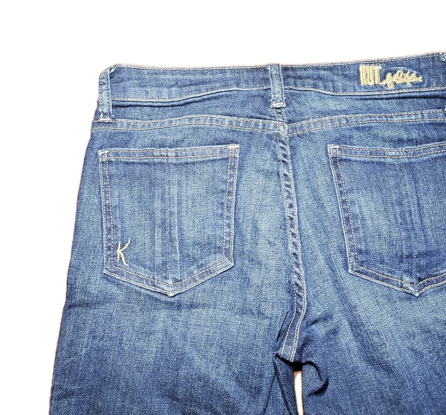 Kut From The Cloth Women's Size 2 Denim Jean Bermuda Shorts - Thumbnail 7