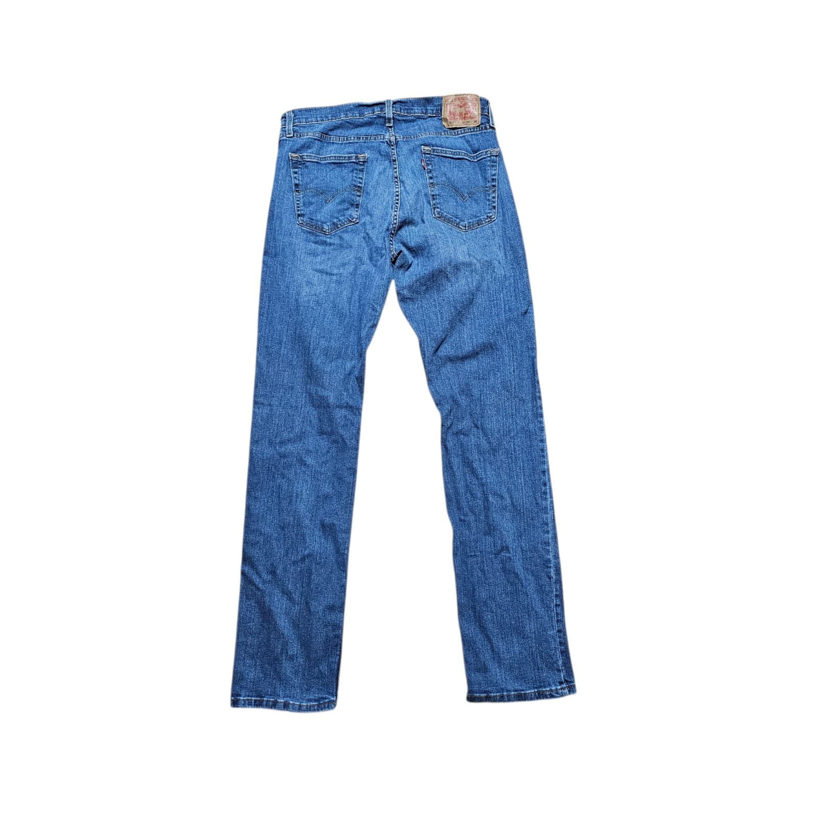 Levis 559 Relaxed Straight Blue Jeans Mens 36x34 Denim - Thumbnail 2