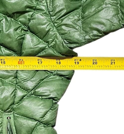 Patagonia Down Sweater Womens Jacket Quilted Full Zip Green Size Small - Thumbnail 9